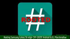 How to root Samsung Galaxy S6 edge+ SM-G928T Android 6.0.1 Marshmallow