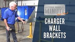 Forklift Battery Charger Wall Brackets | Material Handling Minute