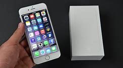 Apple iPhone 6 White Silver 64gb Unboxing