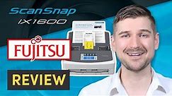 📊 Fujitsu ScanSnap iX1600 Desktop Scanner (Review & Setup) What You Need to Know
