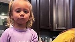 Little Girl Gets Mad Like Adults When Mom Cracks Egg on Her Forehead