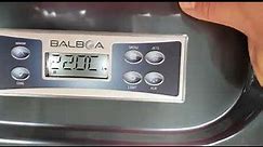 Balboa TP500 - Control Panel