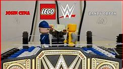 LEGO WWE John Cena Vs Randy Orton | WWE Championship | Super LEGO Animações