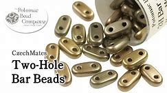 Product Spotlight - CzechMates 2 Hole Bar Beads