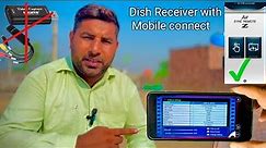 How To Connect Mobile with Satellite Receiver For Dish Setting without SatFinder Mobile Dish signal