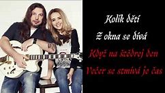 Lucie Vondráčková a Petr Kolář - Vánoce bílý (Lyrics)