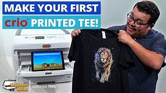 How To Make Your First T-Shirt With A Crio White Toner Direct-To-Film Printer