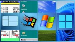 Evolution of Microsoft Windows (Old Version)
