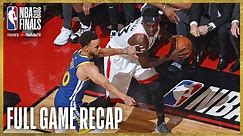 WARRIORS vs RAPTORS | Toronto Grabs Franchise First Finals Win! | NBA Finals Game 1