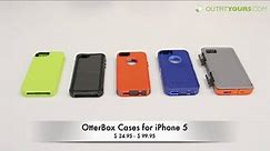 Review of all 5 OtterBox Cases for iPhone 5S & iPhone 5 - Armor, Defender, Commuter, Reflex & Prefix