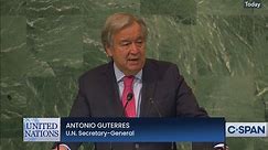 Secretary-General Addresses United Nations General Assembly