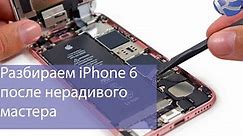 Как разобрать Apple iPhone 6 (A1549, A1586, A1589)?