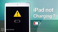 iPad Not Charging? Top 5 Ways to Fix it! [2021]