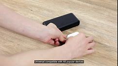 Portable Charger with Built in Cables, 20000mAh Power Bank 4 Output 3 Input, USB C Travel Charger for Multiple Devices, Battery Pack Compatible with iPhone 15 14 13 Samsung Table Android Phone