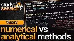 Numerical vs Analytical Methods: Understanding the Difference