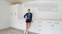 DIY Countertops Under $60!
