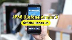 IP68 Ulefone Armor X official hands-on video