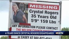 FBI releases statement on 8th anniversary of Crystal Rogers' disappearance