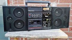 General Electric's BEST and RAREST boombox, built by Pioneer!