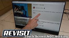 REVISIT on Touchscreen not working - DELL Inspiron 5475 AiO