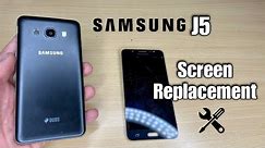Samsung Galaxy J5 Screen Replacement Without Frame