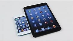 iPod Touch 5G vs iPad Mini