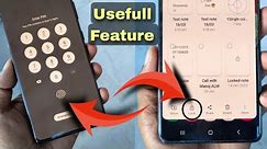 indisplay Fingerprint Lock 🔒 How to activate On SAMSUNG Notes 🔥 All Samsung Mobile 📱