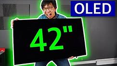I Bought The World's First 42-inch OLED TV! Unboxing + Early Measurements