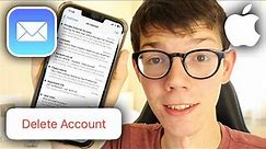 How To Remove Email Account From iPhone | Sign Out Of Email Account On iPhone - Full Guide