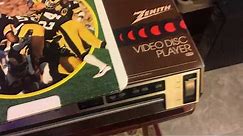Zenith VP200 RCA Video Disc Player Review
