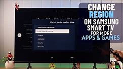 Change Samsung Smart TV Region For More Apps & Games!