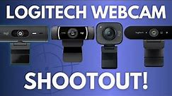 Logitech Webcam Comparison | C920, BRIO 500, StreamCam & BRIO 4K
