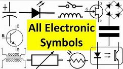 Discover the main symbols of electronic components
