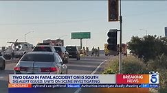2 dead after collision on 5 Freeway on-ramp near Commerce