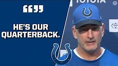 Colts coach Frank Reich addresses Carson Wentz after loss to Jaguars | CBS Sports HQ