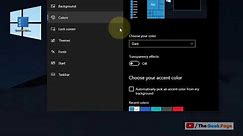 How to turn off Dark Mode in Windows 10