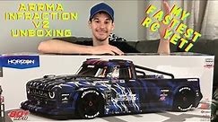 Arrma Infraction V2 - UNBOXING VIDEO - The FASTEST RC I’ve EVER OWNED!! 80+MPH SPEED Truck!!