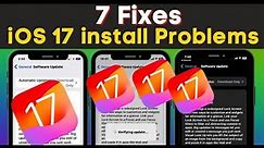 Fix iOS 17.4.1 unable to install Stuck Verifying Update