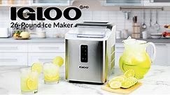 IGLICEBSC26SS | Igloo® 26-Pound Ice Maker
