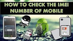 How to find IMEI/MEID number of your android device?