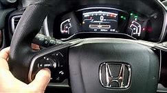 2020 Honda CRV oil life reset.