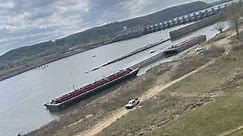 VIDEO: Bridge in Oklahoma reopens after being struck by barge