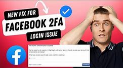 Working Fix! | Facebook 2 Factor Authentication Problem | Locked Out of Facebook 2FA Bypass