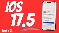 iOS 17.5 beta 3, quoi de neuf sur iPhone ? + Conférence Apple + App Calculette sur iPad