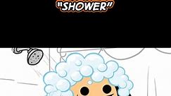 Maybe not the right time to use that shampoo... #shampoo #shower #animation #satire #explosm | Cyanide & Happiness