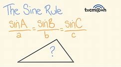 Trigonometry Law of Sines / Sine Rule