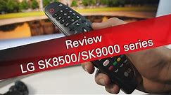 LG SK8500 SK9000 series 4K UHD TV review