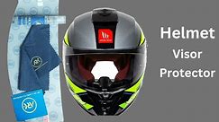 Helmet Visor Protector | Fit For All Brand Helmets | Water Repellent | Scratch Resistant