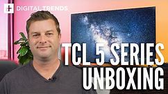 TCL 5-Series 4K UHD TV Unboxing, setup, and impressions