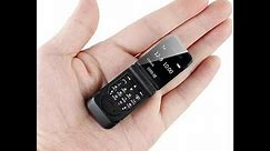 The World's Smallest Flip Phone Bluetooth J9 Set up Instructions And Review